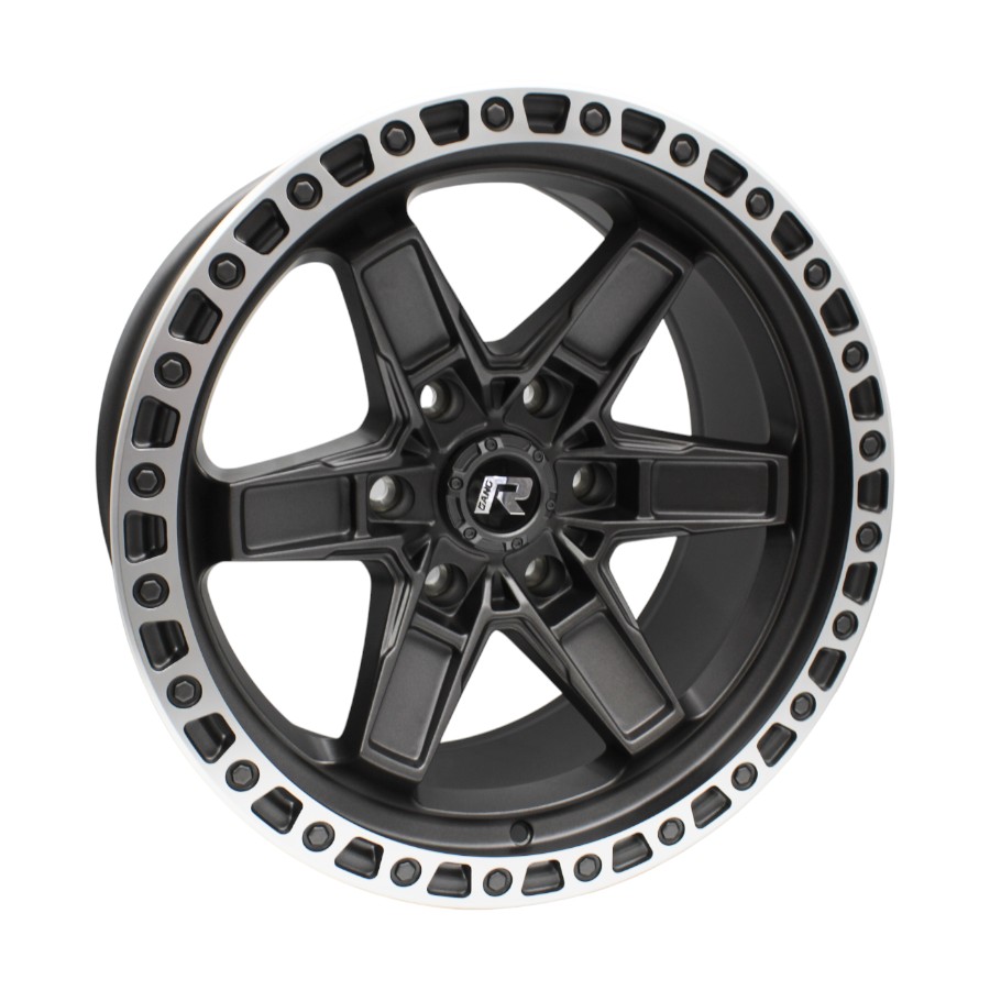 8293 18 18" 8293 6/139 Matt Gunmetal Attack Alloy Wheels - Image 1