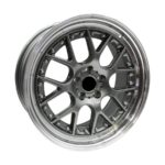 17" TWC391 5/100 Gunmetal Machine Lip Alloy Wheels