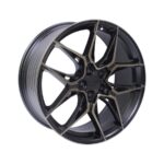 20" F126 5/112 & 5/114 Black Machine Face Flow Forged Alloy Wheels