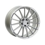 20" F105 5/112 Silver Machine Face Alloy Wheels