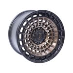 17" A-Line Vulture 6/139 Bronze Face Black Lip A-Line Alloy Wheels