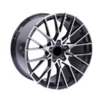 18" GR8374 5/120 Black Machine Face Alloy Wheels
