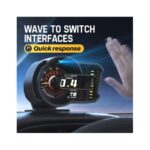 HUD Display A590s (3.5" LCD) - OBD2+GPS, Acceleration/Brake Test - Image 5