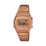Casio Retro Square Digital Rose Gold Watch - Small (B640WC-5ADF)
