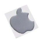 Silver Apple 3D Gel Dome Sticker