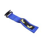 Decorative Non-Functional Tow Hook Strap with BadBoy Design (Blue)