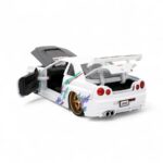 JDM Tuners 2002 Nissan Skyline GT-R R34 1/24 Scale Model Car - Image 2