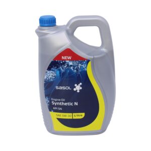 Sasol Synthetic Engine Oil 5W30 API SN – 5 Litre