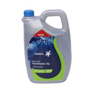 Sasol Synthetic Engine Oil 10W40 A3/B4 – 5 Litre