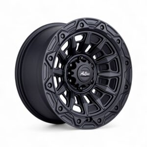 17" A-Line Eagle 6/139 Satin Black Alloy Wheels