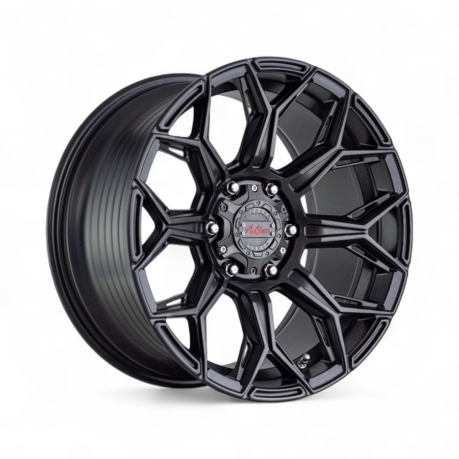 82360982 Overdrive GRAPHITE side (1 of 1) 20" A-Line Overdrive 6/139 Black Flow Form Alloy Wheels - Image 1