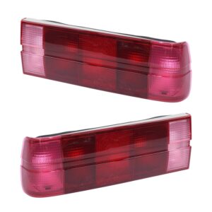 Replacement Red Tailights with Pink Reverse/Indicator for Bmw E30 1983-1987 (Chrome Bumper Models)