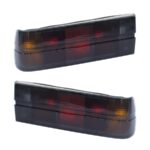 Replacement Dark Smoke Tailights for Bmw E30 1983-1987 (Chrome Bumper models)