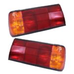 Replacement Red & Amber Tailights for Bmw E30 1988-1991 (plastic bumper models)