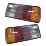 Replacement Light Smoke Tailights for BMW E30 1988-1991 (Plastic Bumpers)