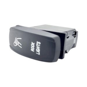 Cyberdyne 2-Way Dual LED Rock Lights Rocker Switch