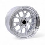 17" TWC390 5/100 Silver Machine Lip Alloy Wheels
