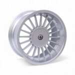 17" YK-7674 Alpine 4/100 & 5/100 Silver Alloy Wheels