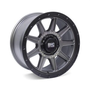 18" Racing Hart LD1 6/139 Satin Gunmetal Black Alloy Wheels