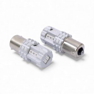 SMD LED Replacement Bulb - Type: 1156 Single Contact Red (Pair)