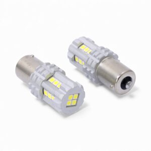 SMD LED Replacement Bulb - Type: 1156 Single Contact White(Pair)