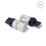 SMD LED Replacement Bulb - Type T20 7440 Wedge White (Pair)