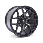 18" Spow215 6/139 Gloss Black Alloy Wheels