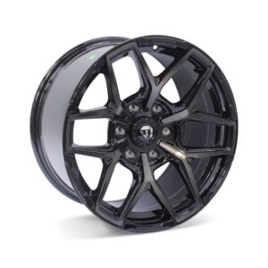 18" Spow215 6/139 Gloss Black Alloy Wheels