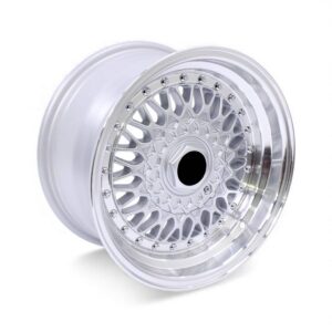 15" Zar2510-24 4/100 & 4/108 Silver With Rivets Alloy Wheels