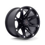 17" A-Line Hazard 6/139 Satin Black Alloy Wheels
