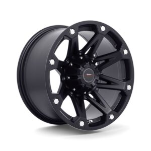 17" A-Line Hazard 6/139 Satin Black Alloy Wheels