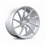 15" A-Line Arctic 5/100 Arctic Silver Machine Face Alloy Wheels