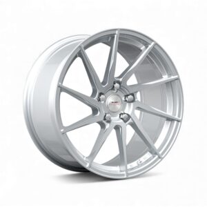 15" A-Line Arctic 5/100 Arctic Silver Machine Face Alloy Wheels