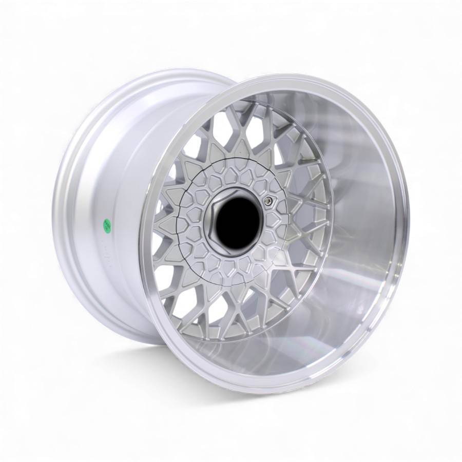 ZAR PO3 15 15" ZAR-PO3 6/139 Deep Dish Silver Alloy Wheels - Image 1