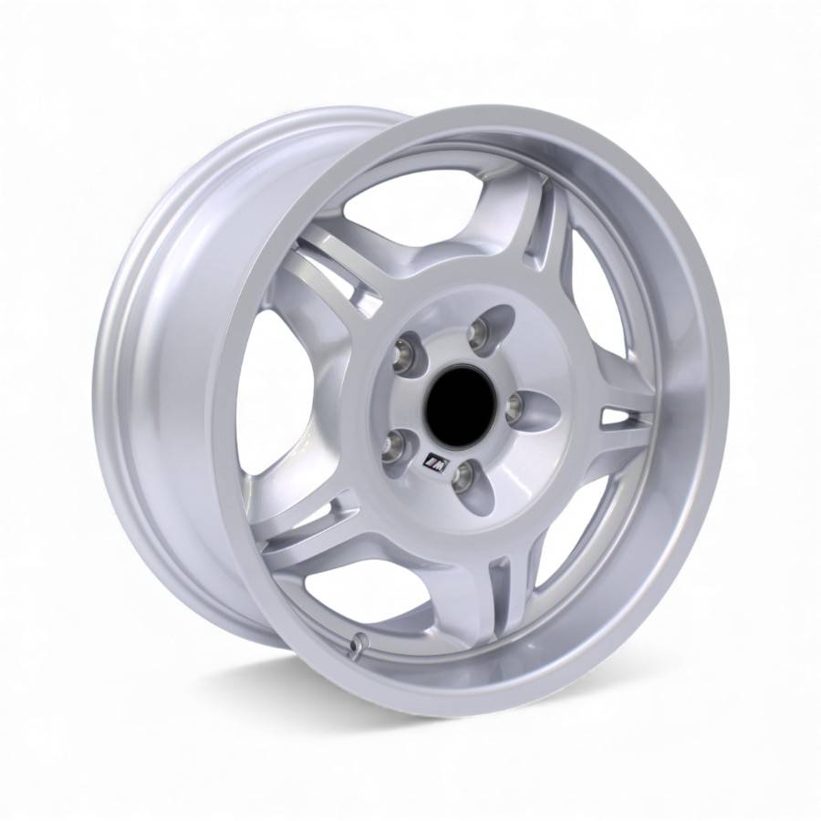 ZAR PO1 17 17" ZAR-PO1 M Sport 5/120 Silver Alloy Wheels - Image 1