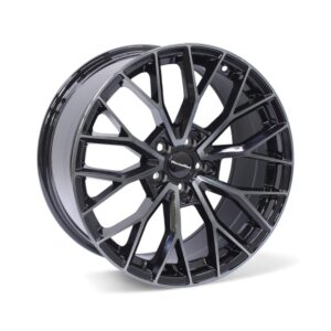 18" Racing Hart Avalon 5/100 Black Machined Tinted Face Alloy Wheels