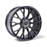19" Racing Hart Crown 5/112 Machine Black Tinted Face Alloy Wheels