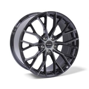 19" Racing Hart Crown 5/112 Machine Black Tinted Face Alloy Wheels