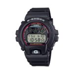 Casio G-Shock Round Face Black Resin Design Wristwatch (DW-6900RL-1DR)