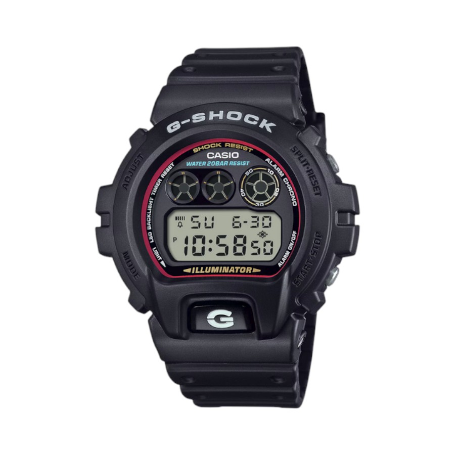 DW-6900RL-1DR Casio G-Shock Round Face Black Resin Design Wristwatch (DW-6900RL-1DR) - Image 1