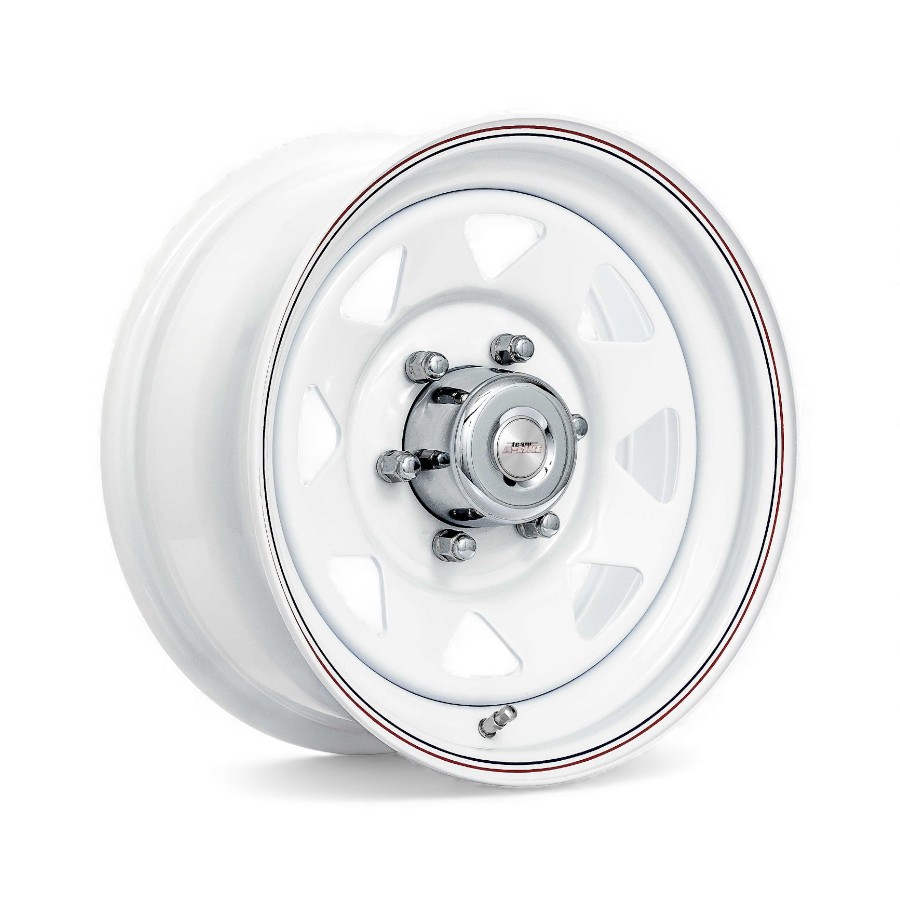 82460005 White-Spoke 14" A-Line White Spoke 5/114 Alloy Wheels - Image 1