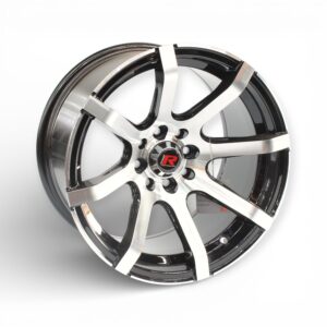 15" GR-VERTIGO 4/100 & 4/108 Polished Silver Alloy Wheels