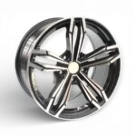 17" GR-POINTER 5/120 Black Machine Face Alloy Wheels