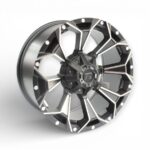 18" GR-METHOD 6/139 Matt Black Alloy Wheels