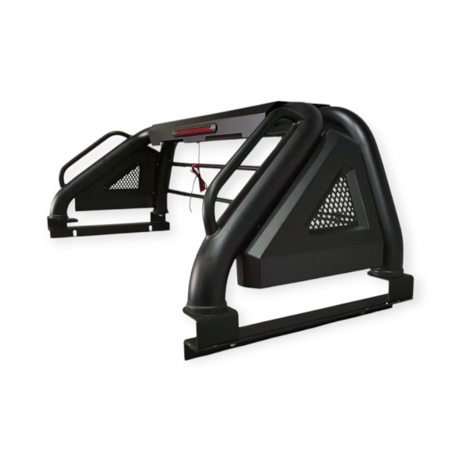 BS00033 primary Universal Matt Black Sports Bar with LED - Image 1