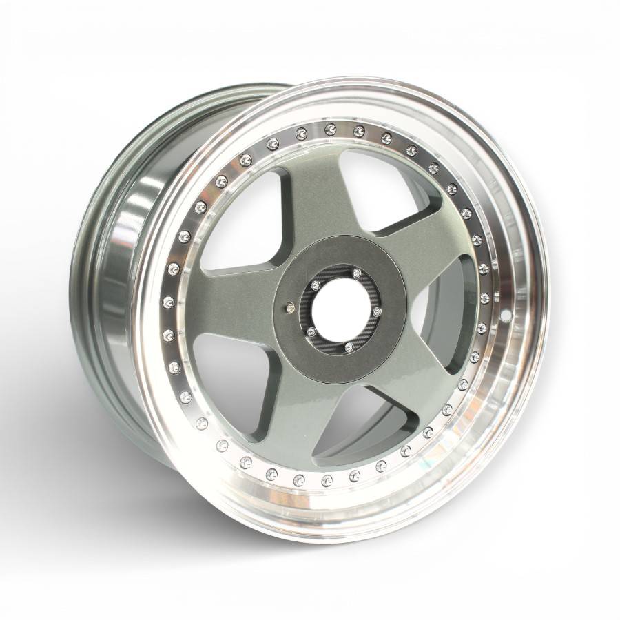 TWC387 17" TWC387 4/100 & 5/100 Gunmetal Alloy Wheels - Image 1