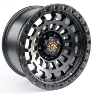 17" Serengeti 6/139 Matt Black Alloy Wheels