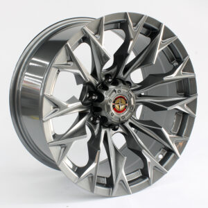 18" Andes 6/139 Hyper Silver Alloy Wheels