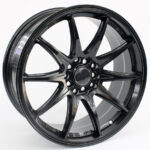 17" Thorne 5/100 & 5/114 Matt Black Alloy Wheels