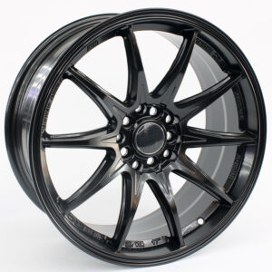 17" Thorne 5/100 & 5/114 Matt Black Alloy Wheels